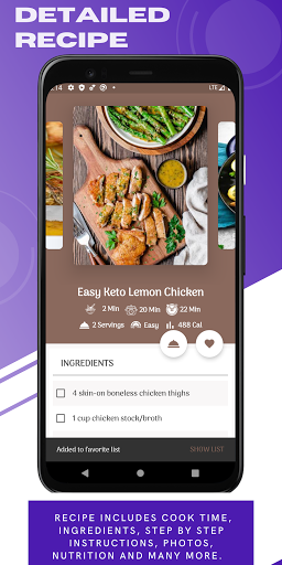 Chicken Recipes Screen 3