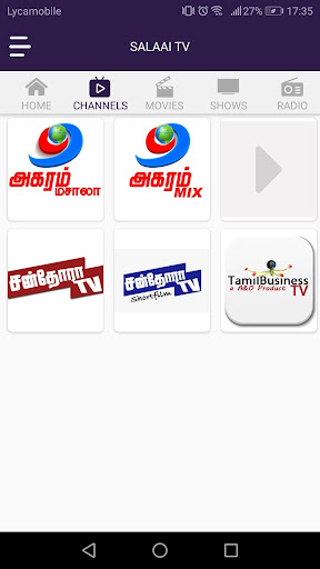 SAALAI TV Screen 3