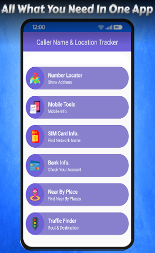 True Caller ID & GPS Locator Screen 2
