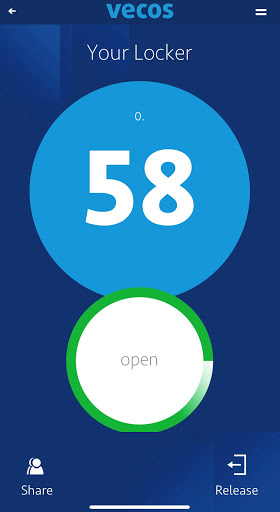 Android application Releezme Locker App screenshort