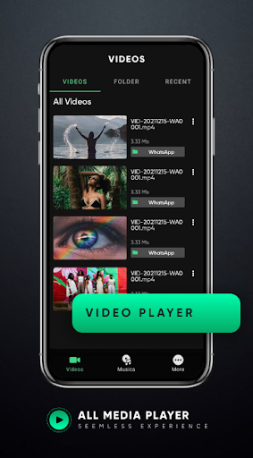 G Video Player & Music Player Screen 2