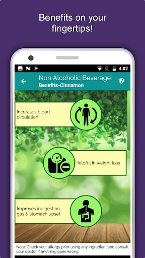 Screenshot of Mocktails, Smoothies, Juices