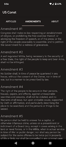 US Constitution Screen 2