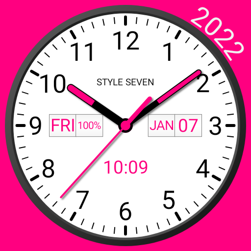 Analog Clock Widget Plus-7 - Apps on Google Play