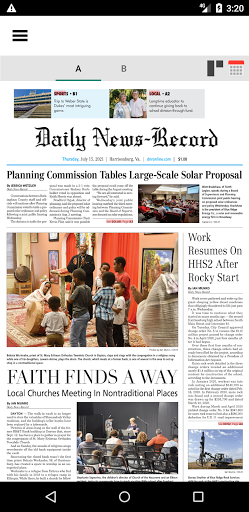 Daily News Record All Access Screen 2