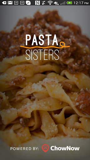 Android application Pasta Sisters screenshort
