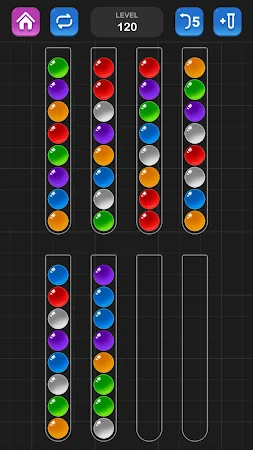 Game screenshot ボール選別 - 脳を鍛える色分けパズル ゲーム hack