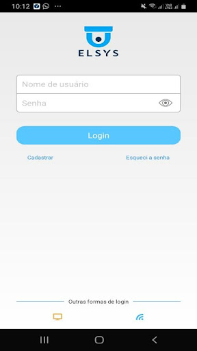 Android application ELSYS CFTV PRO screenshort