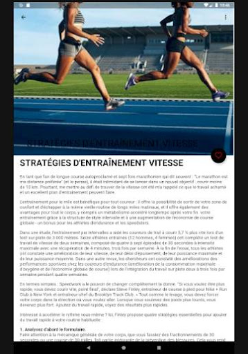 Comment courir plus vite
