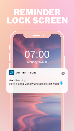 Step Counter - Water Reminder Screen 2