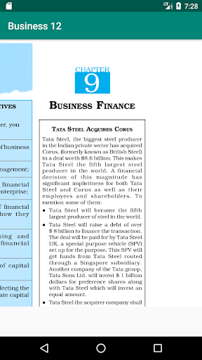 Android application Business Studies - Class 12 screenshort
