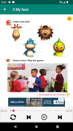 Super minds Starter -剑桥小学英语课程 Screen 3