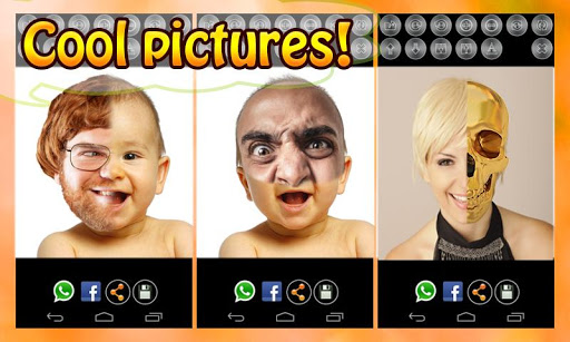 2 Face Maker: Fun Photo Editor Screen 3