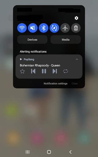 Android application PopSong - Music and Audio screenshort