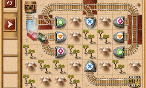 🕹️ Play Daily Tracks Game: Free Online Railroad Track Laying Logic Puzzle  Video Game for Kids & Adults