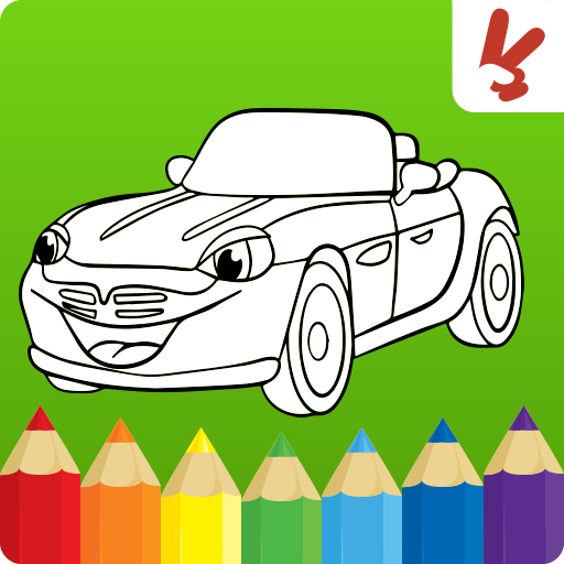 Cars coloring pages for kids  Icon