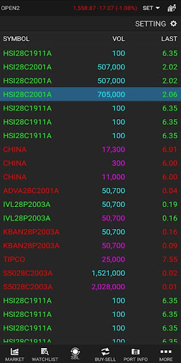 Finansia iTrade Screen 3