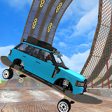 Skate Offroad Cop Car Chase: Skateboard Games icon