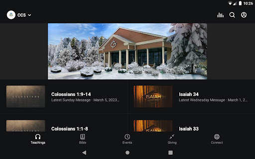 Screenshot of Calvary Chapel Stroudsburg