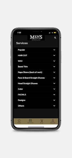 Mens Hair Co. Screen 2