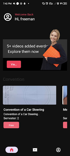 Android application Sir Angle screenshort