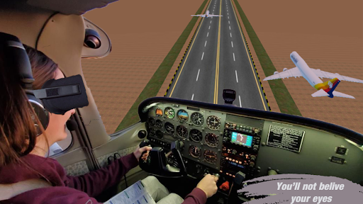VR Flight Air Plane Racer Screen 2