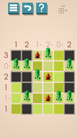 Game screenshot Палатки и деревья головоломки mod apk