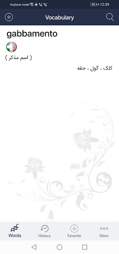 Hooshyar Italian Dictionary (F Screen 2