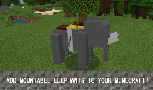 Elephants and hippos addon MCPE