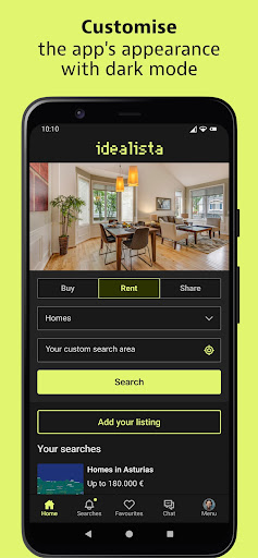 Screenshot of idealista