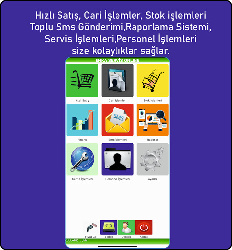 Online Teknik Servis Screen 2
