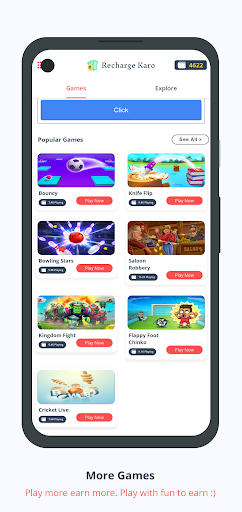Recharge Karo - Earn Recharge Screen 2