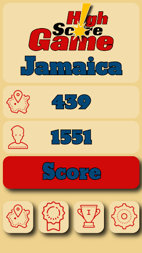 Android application HighScore Game Nations screenshort