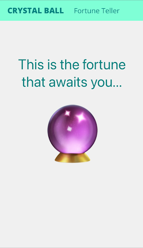 Crystal Ball - Fortune Teller Screen 2