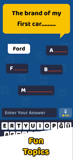 Popular Words! Family Game Screen 3