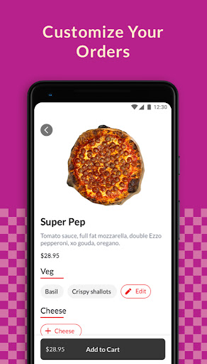 LATER PIZZA Screen 3