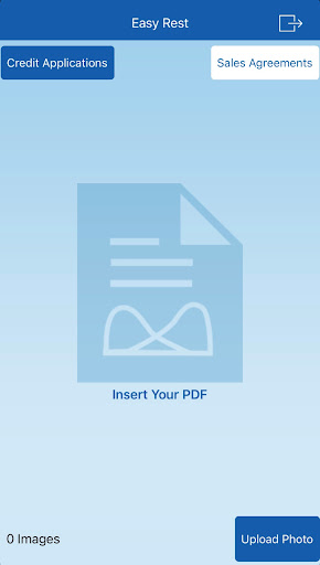 EasyRest Document Management Screen 2