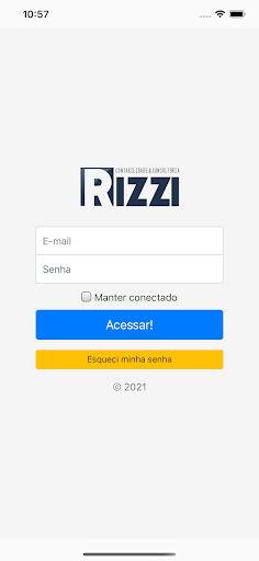 Android application Rizzi Contabilidade screenshort