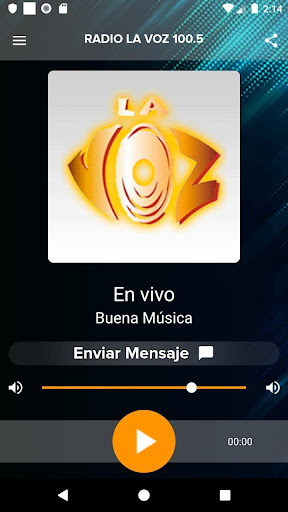 RADIO LA VOZ 100.5 Screen 2