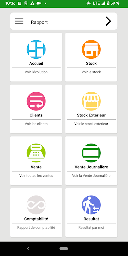 Android application BIOKIVU screenshort