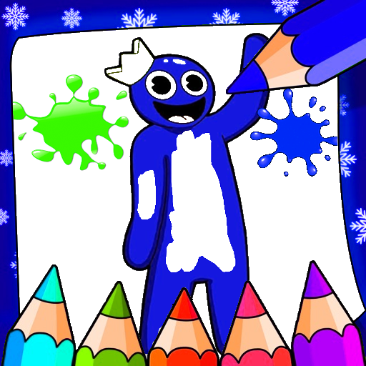 Azul Babão coloring book - Apps on Google Play