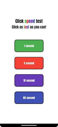 Fast Speed Click Test Game