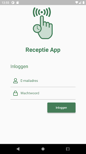 Receptie App Screen 2
