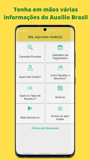 Android application Bolsa Família Consulta Fácil screenshort