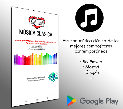 Android application Musica Clásica screenshort