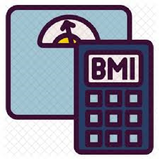 Be fit not fat BMI calculator logo