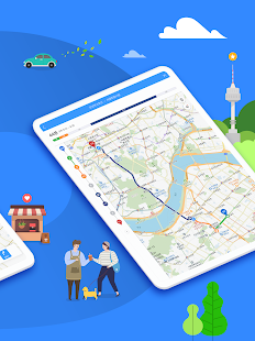 카카오맵 - 지도 / 내비게이션 / 길찾기 / 위치공유 Screenshot