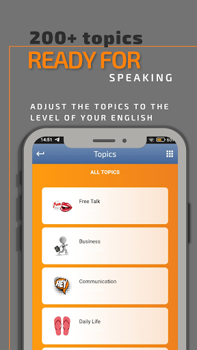 Live English conversation Screen 3