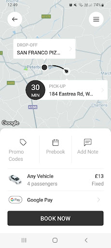 Swift Transport Screen 3