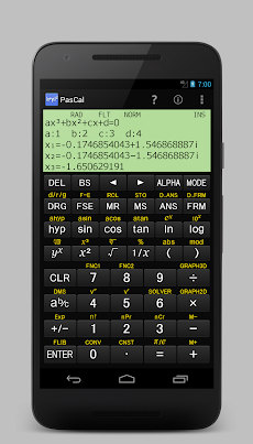 数式入力関数電卓 PasCalのおすすめ画像1